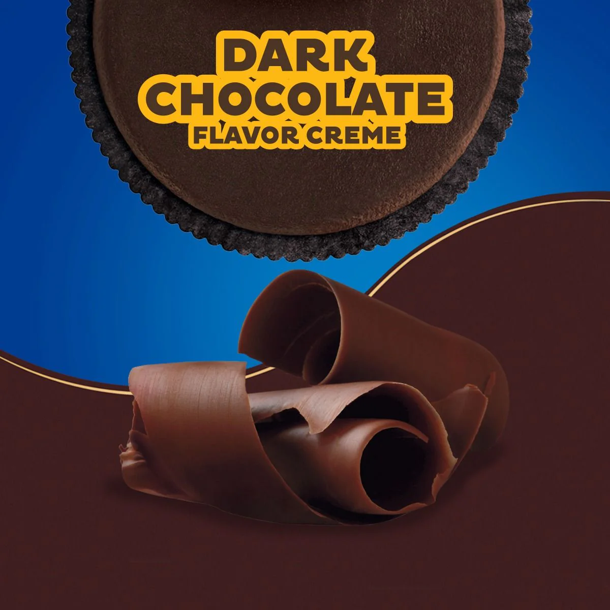 Dark Chocolate Creme Chocolate Sandwich Cookies, Family Size, 2 Pack - Image 4
